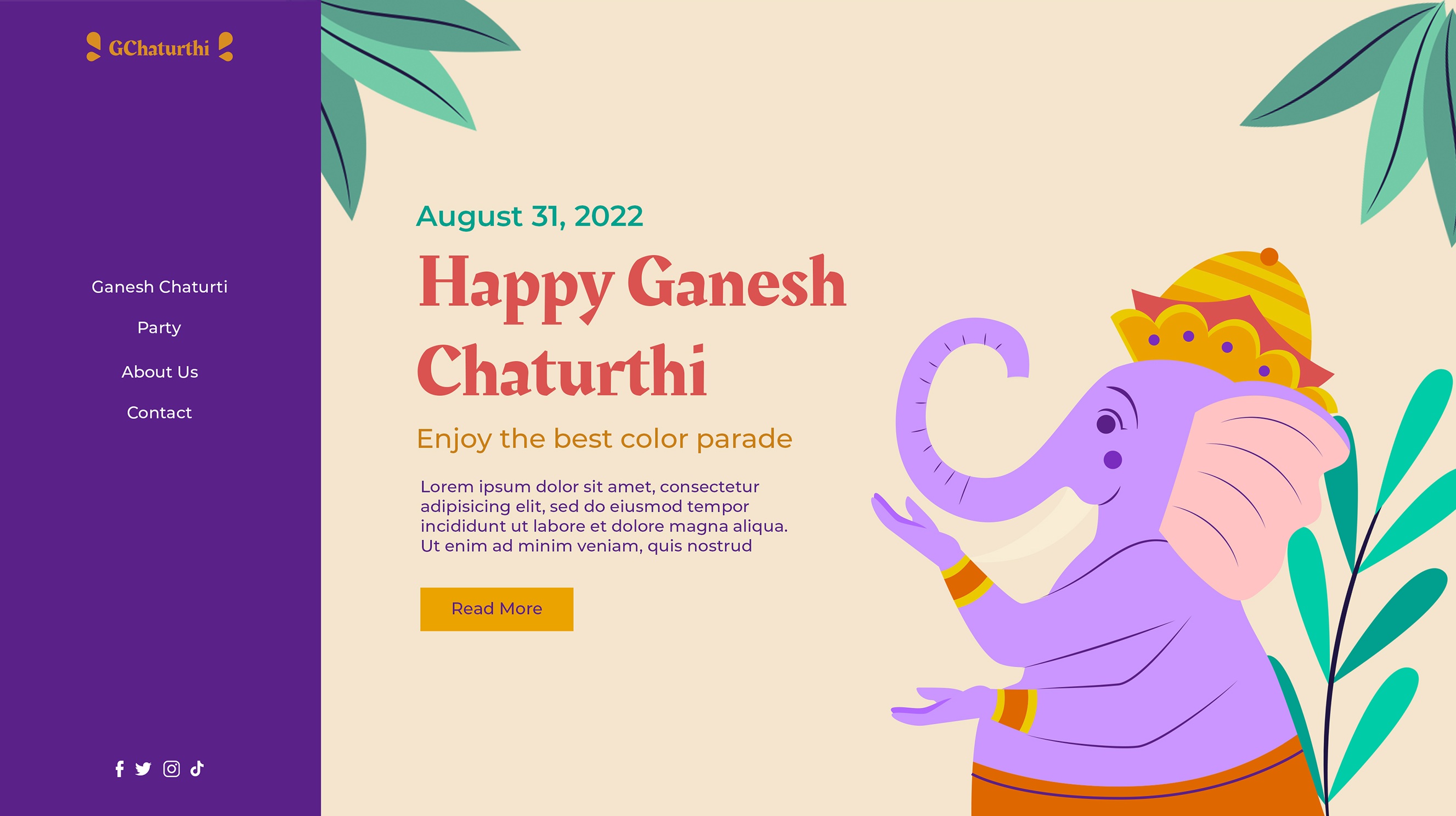 Website project preview